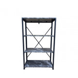 Alora 105cm 4-Tier Black Display Unit 37