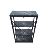 Alora 105cm 4-Tier Black Display Unit 37
