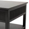 Lindon 2 Drawer Coffee Table Black - KD includes 2 sets of Handle in Nickel and Gold