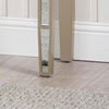 Vista 2 Drawer Dark Champagne Wood Console Table