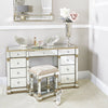 Apollo Mirror Stool Champagne