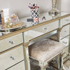 Apollo Mirror Stool Champagne