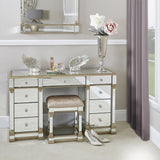 Apollo Mirror Stool Champagne