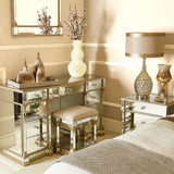 Apollo Mirror Stool Champagne