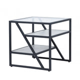 Ibarra Black and Grey End Table - KD