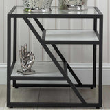 Ibarra Black and Grey End Table - KD