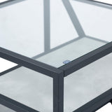 Ibarra Black and Grey End Table - KD