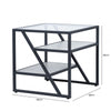 Ibarra Black and Grey End Table - KD