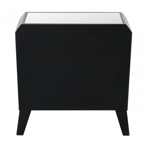 Pristina 2 Drawer Mirror Cabinet Champagne