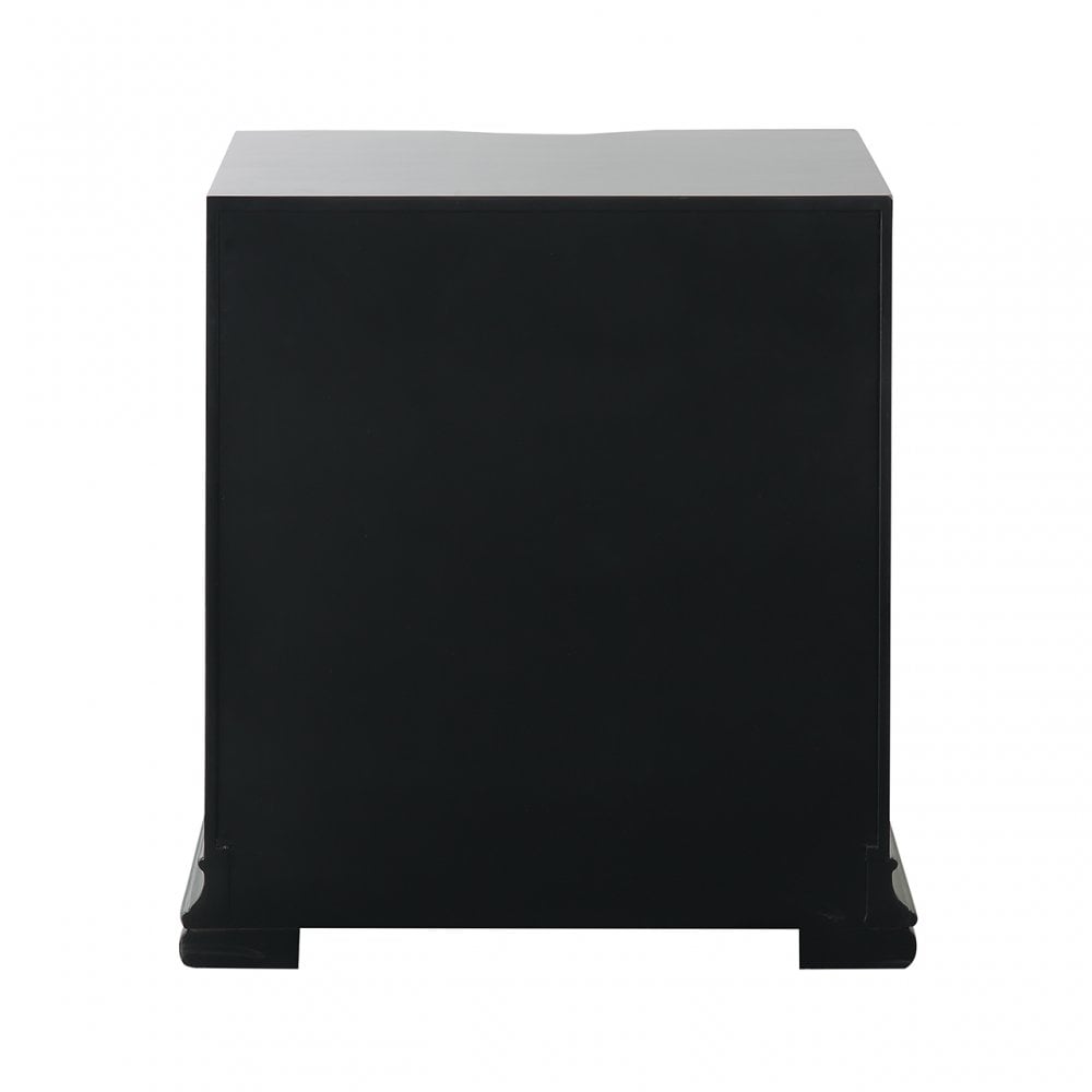 Lucca 3 Drawer Mirror Cabinet Grey