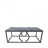 Alora Black Metal Coffee Table - KD 35