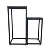 Alora Set of 2 Black Plant Stand 32