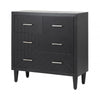 Solano 4 Drawer Chest Black - KD Legs