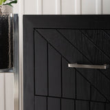 Solano 4 Drawer Chest Black - KD Legs