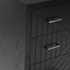 Solano 4 Drawer Chest Black - KD Legs