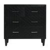 Solano 4 Drawer Chest Black - KD Legs
