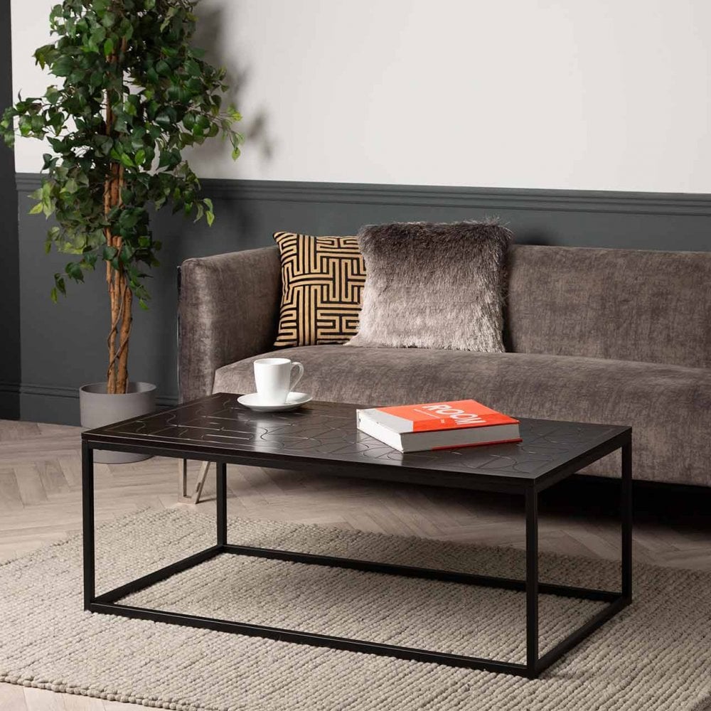 Solenn Black Coffee Table - KD