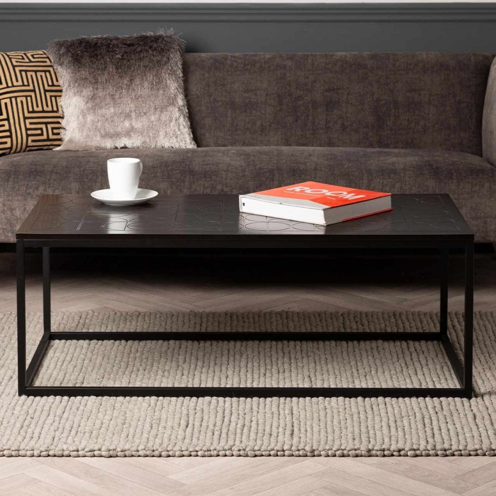 Solenn Black Coffee Table - KD