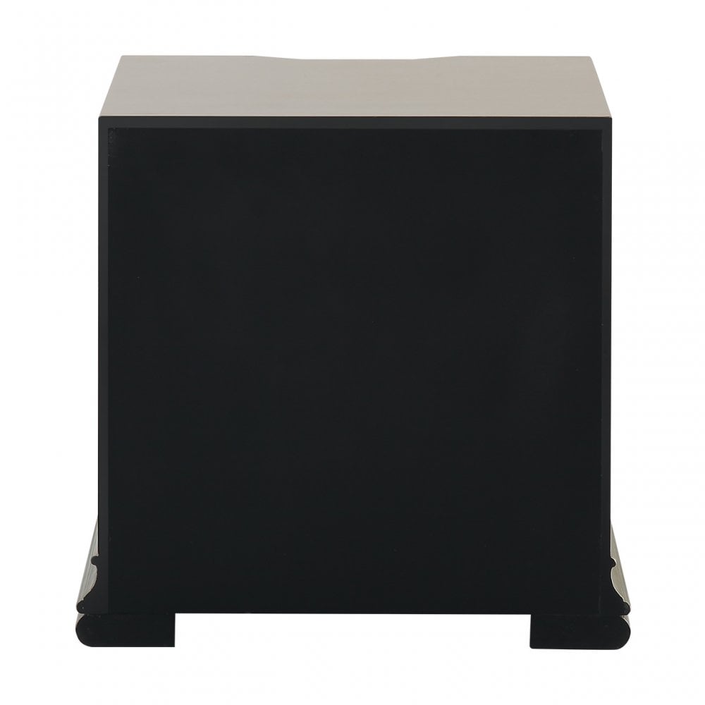 Lucca 2 Drawer Mirror Cabinet Champagne