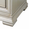 Lucca 2 Drawer Mirror Cabinet Champagne
