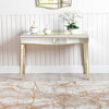 Pristina 120cm Mirror Console Table Champagne