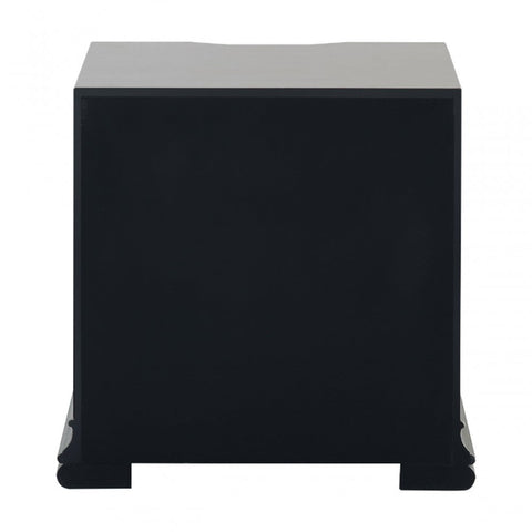Lucca 2 Drawer Mirror Cabinet Grey