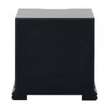 Lucca 2 Drawer Mirror Cabinet Grey