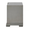 Lucca 2 Drawer Mirror Cabinet Grey