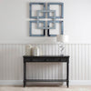 Delta Large 3 Drawer Console Table Dark Grey - Cup Handle