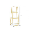 Logan Gold &amp; Clear Glass 3 Tier Ladder Display Unit - KD