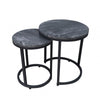 Alora Set of 2 Black End Table 30