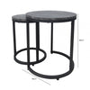 Alora Set of 2 Black End Table 30