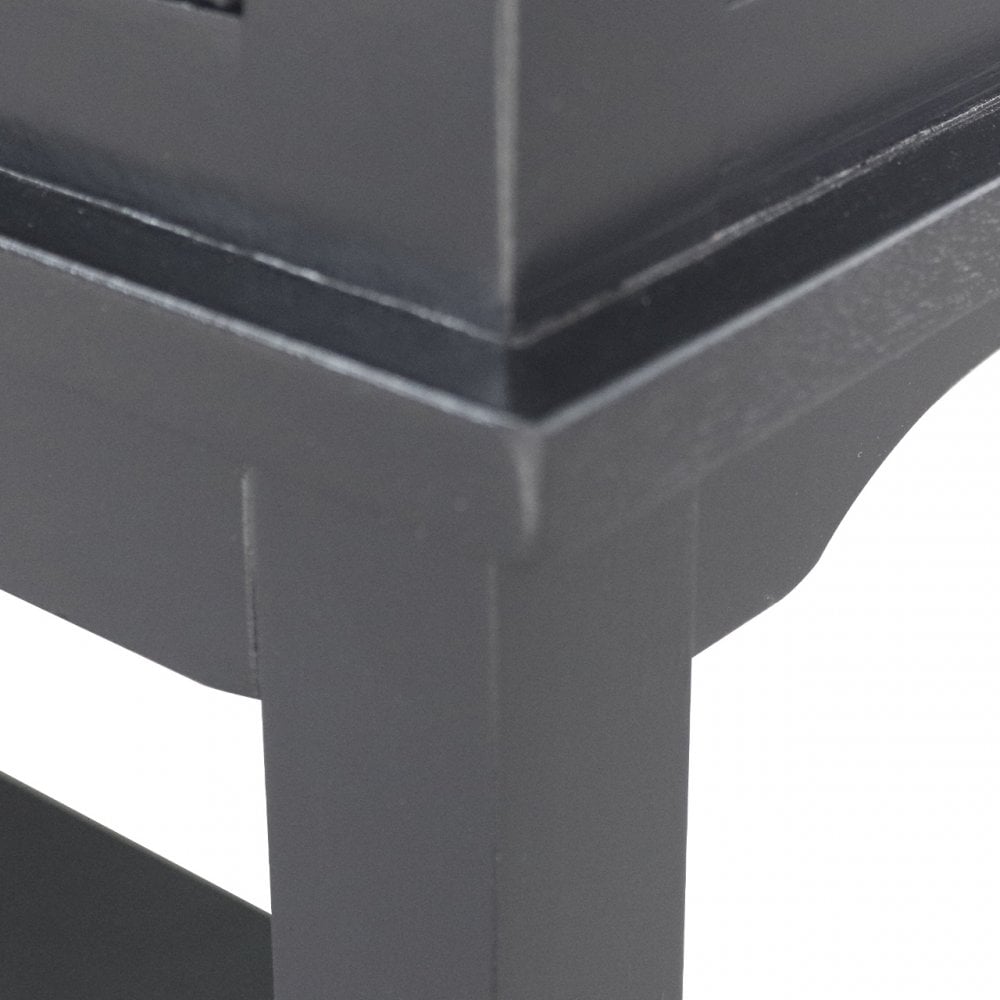 Lindon 2 Door 2 Drawer Sideboard Black-KD includes 2 sets of Handle in Nickel and Gold
