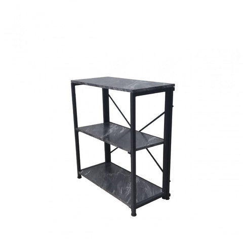 Alora 72cm 3-Tier Black Display Unit 36