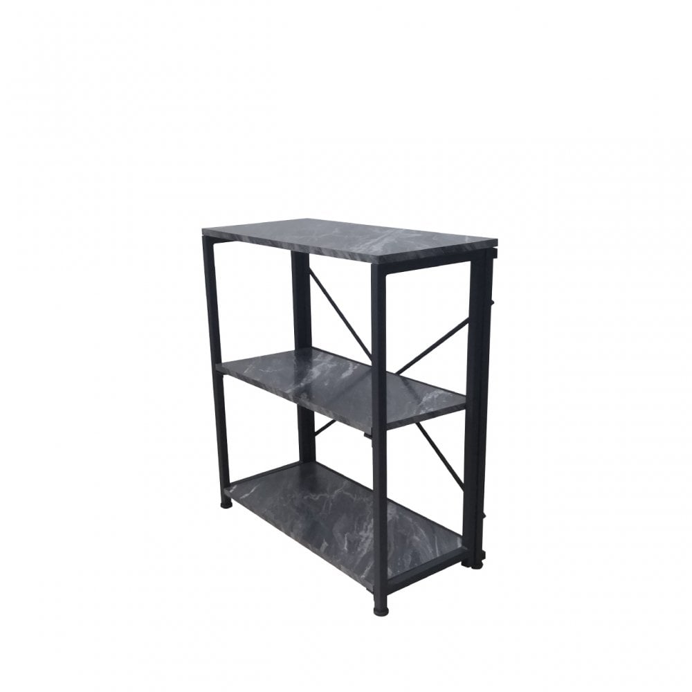 Alora 72cm 3-Tier Black Display Unit 36