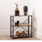 Alora 72cm 3-Tier Black Display Unit 36