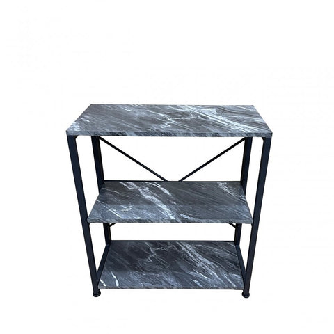Alora 72cm 3-Tier Black Display Unit 36