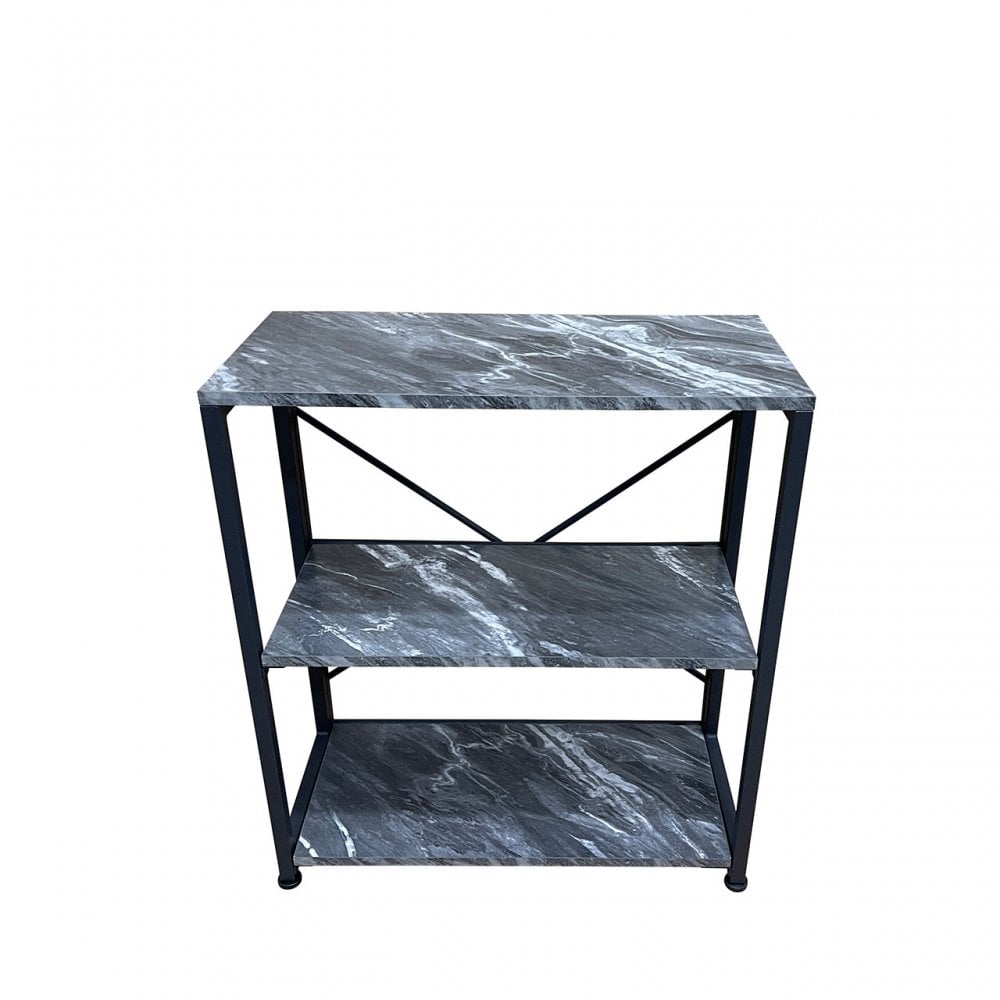 Alora 72cm 3-Tier Black Display Unit 36