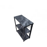 Alora 72cm 3-Tier Black Display Unit 36