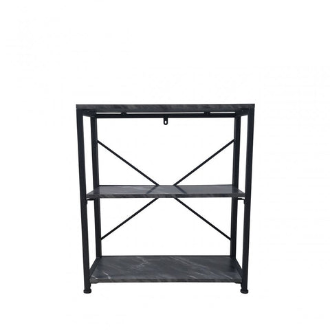 Alora 72cm 3-Tier Black Display Unit 36