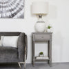 Delta 1 Drawer Telephone Table Taupe - Ball Handle
