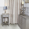 Delta 1 Drawer Telephone Table Taupe - Ball Handle