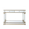 Apollo 120cm Mirror Console Table Champagne