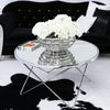 Atom Chrome &amp; Mirror Coffee Table