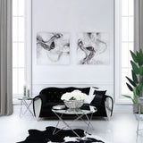 Atom Chrome &amp; Mirror Coffee Table