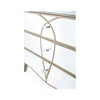 Pristina 3 Drawer Mirror Chest Champagne