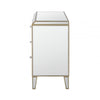 Pristina 3 Drawer Mirror Chest Champagne