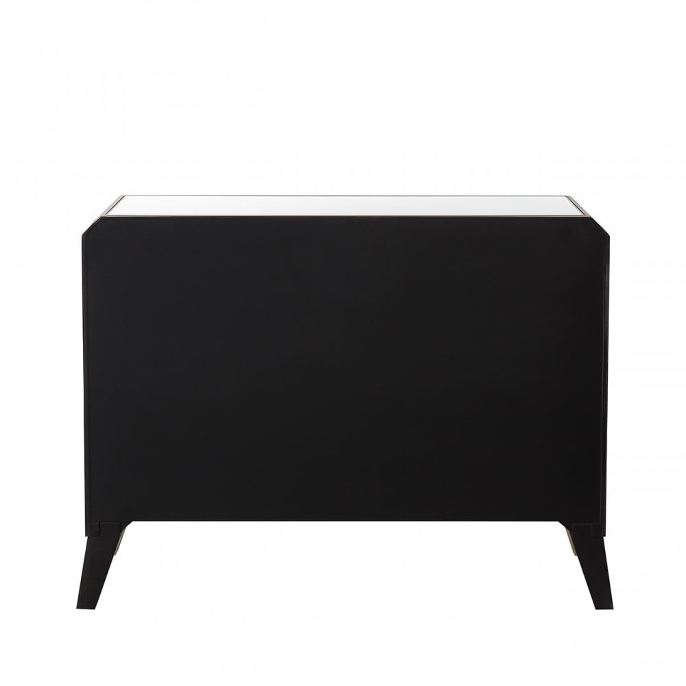 Pristina 3 Drawer Mirror Chest Champagne