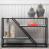 Ibarra Black and Grey Console Table - KD