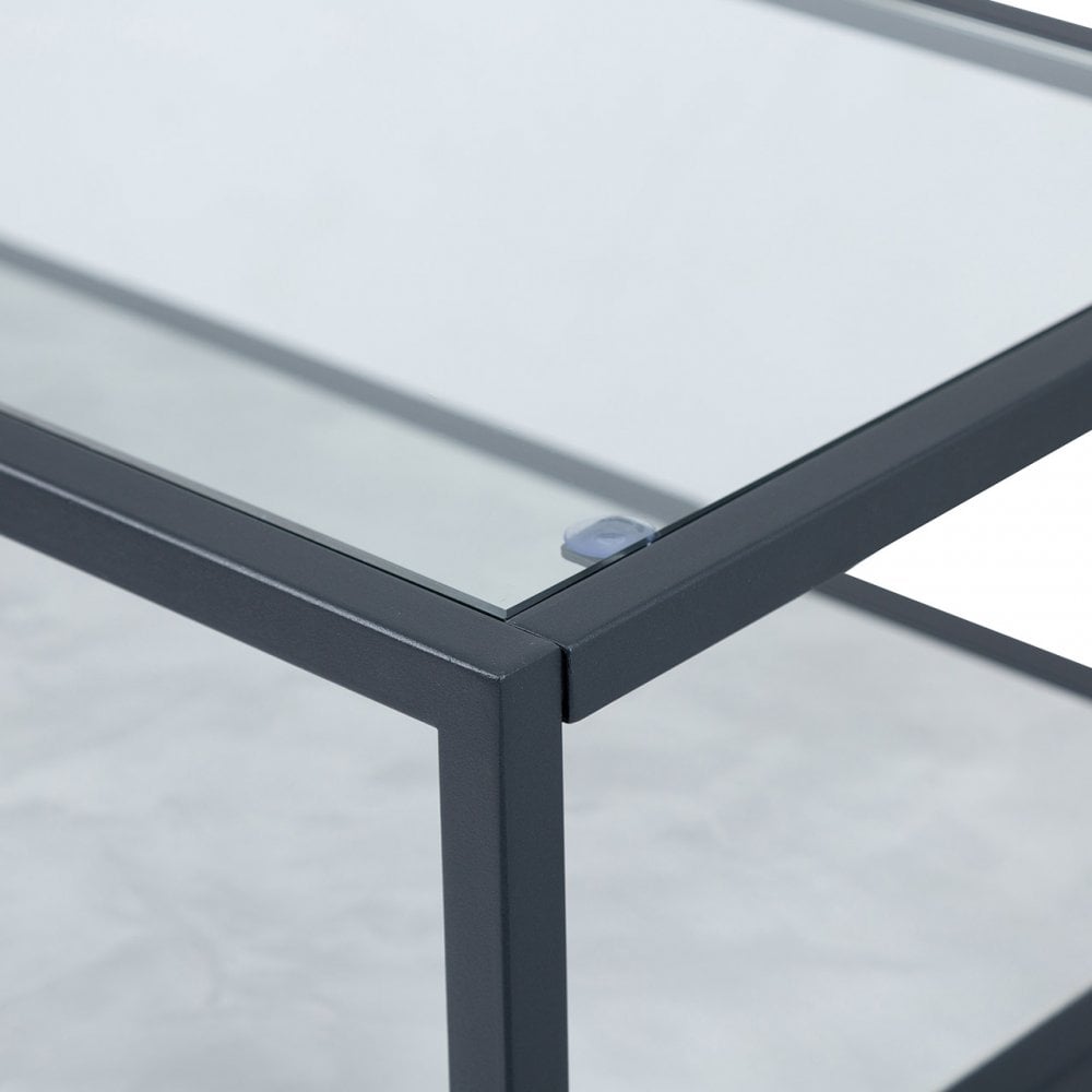 Ibarra Black and Grey Console Table - KD